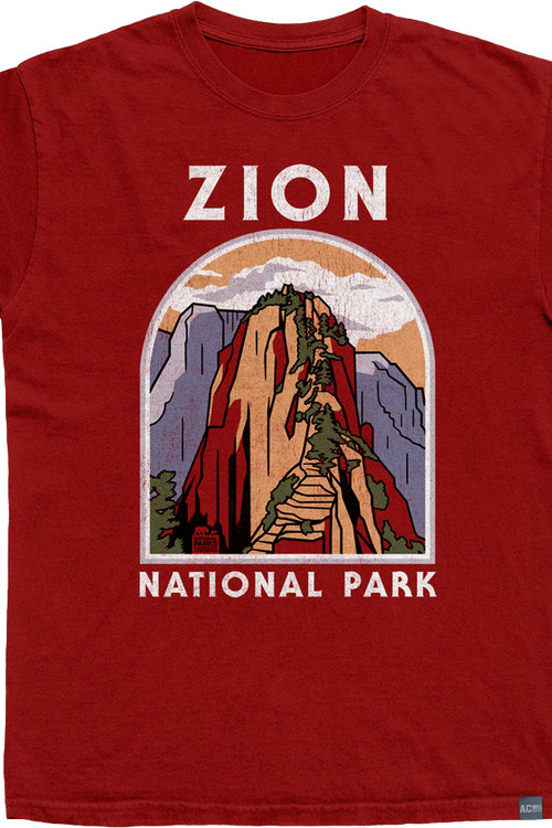 Made In USA Zion Angels Landing NPCA T-Shirtmain product image