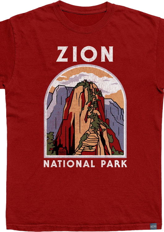 Made In USA Zion Angels Landing NPCA T-Shirt - main product image