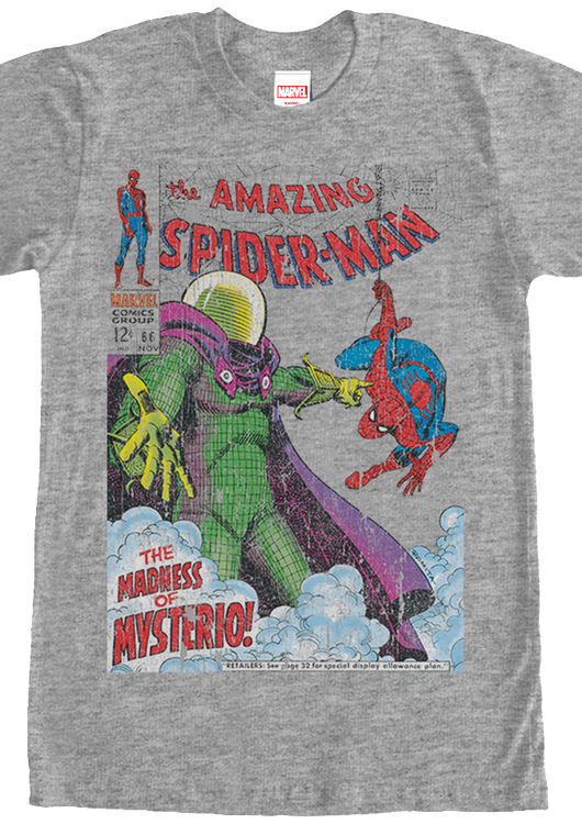Madness of Mysterio Spider-Man T-Shirt - main product image