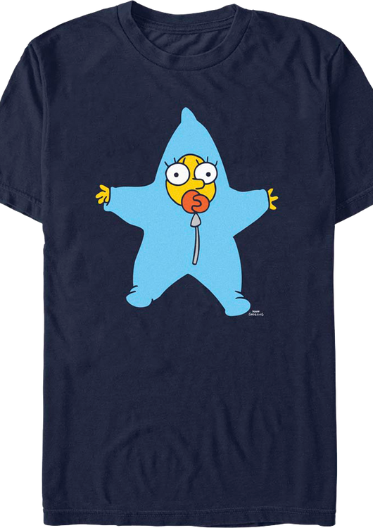 Maggie Snow Suit Simpsons T-Shirt - main product image