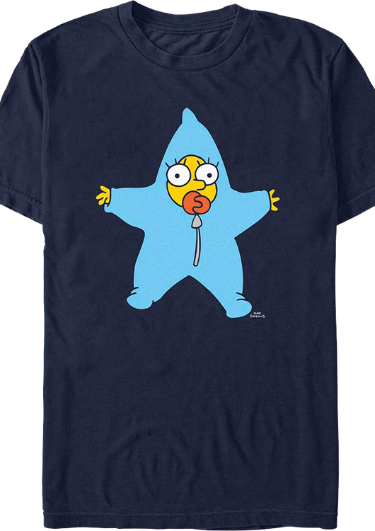 Maggie Snow Suit Simpsons T-Shirt - main product image