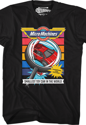 Magnifying Lens Micro Machines T-Shirt