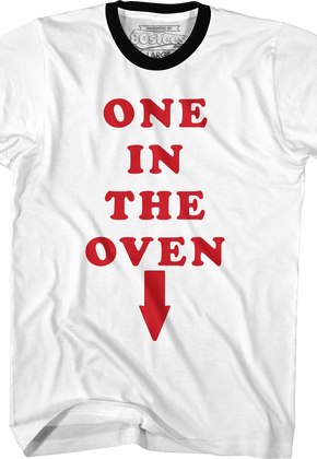 Mahoney One In The Oven Police Academy Ringer Shirt