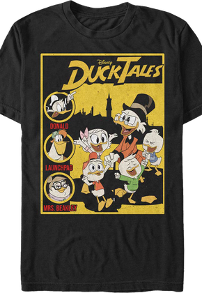 Main Cast And Supporting Characters DuckTales T-Shirt