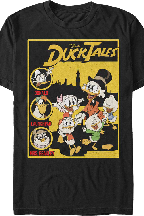 Main Cast And Supporting Characters DuckTales T Shirt