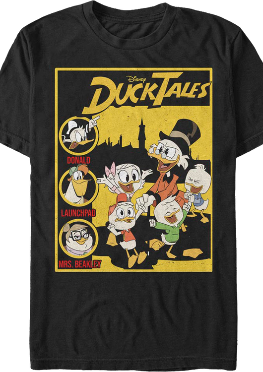 Main Cast And Supporting Characters DuckTales T-Shirt - main product image