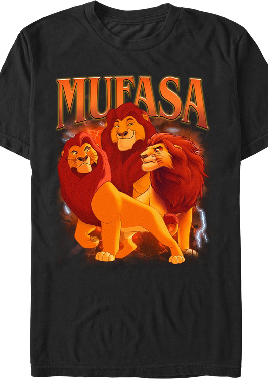 Mufasa Collage Lion King T-Shirt - main product image