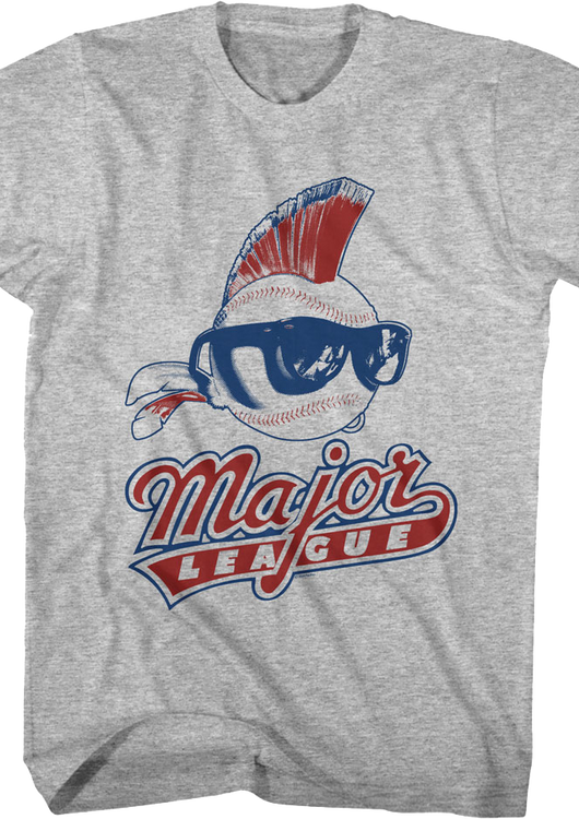 Baseball Mohawk Vintage Logo Major League T-Shirt - main product image