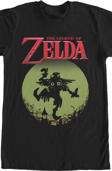 Majora Silhouette Legend of Zelda Nintendo T-Shirt