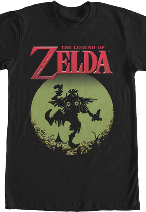 Majora Silhouette Legend of Zelda Nintendo T-Shirt