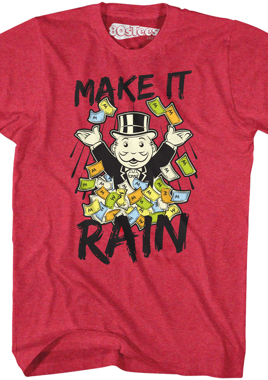 Make It Rain Monopoly Shirt - main product image