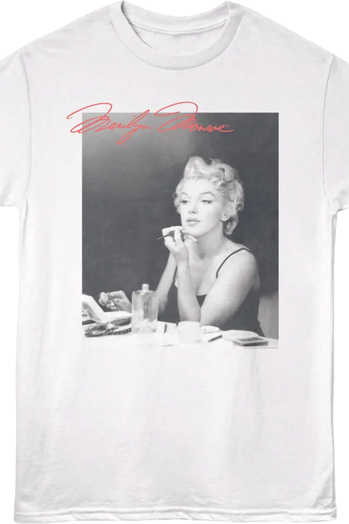 Makeup Vanity Marilyn Monroe T-Shirtmain product image