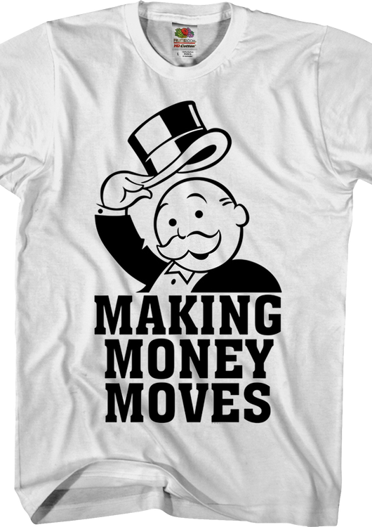Making Money Moves Monopoly T-Shirt - main product image