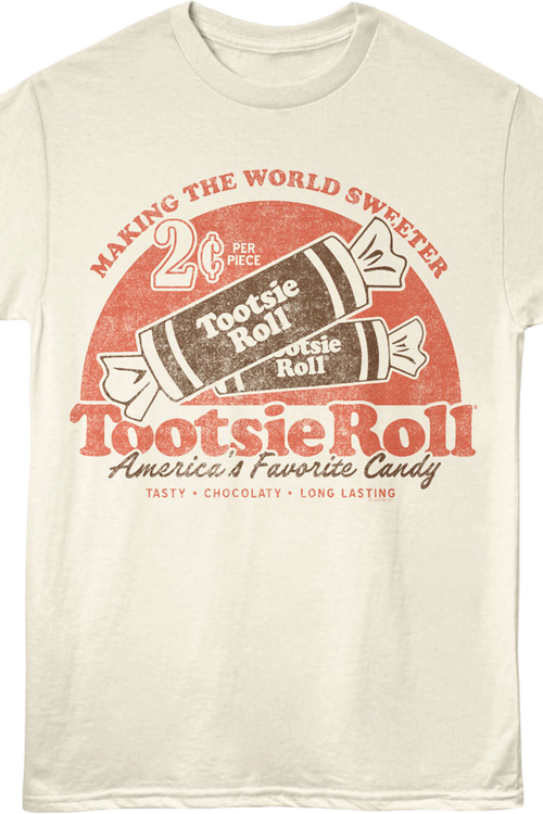 Making The World Sweeter Tootsie Roll T-Shirtmain product image