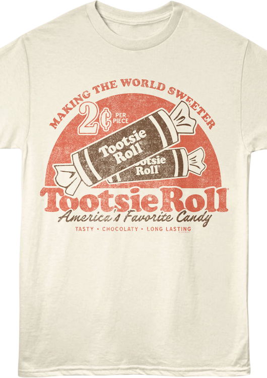Making The World Sweeter Tootsie Roll T-Shirt - main product image