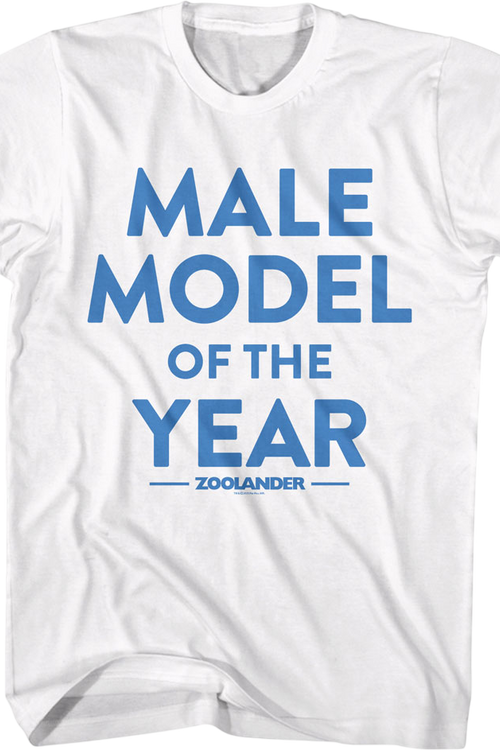Male Model Of The Year Zoolander T-Shirtmain product image