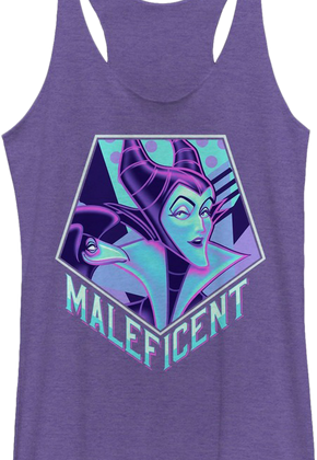 Ladies Maleficent Sleeping Beauty Racerback Tank Top