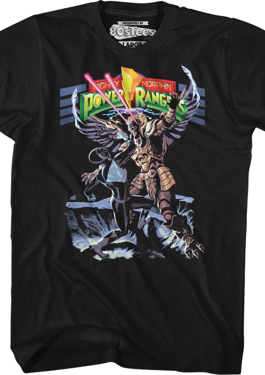 Mammoth Battle Mighty Morphin Power Rangers T-Shirt - main product image