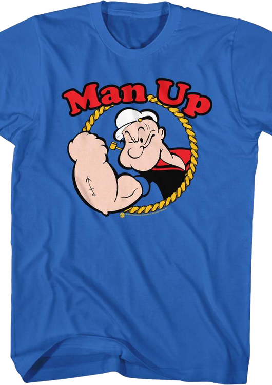 Man Up Popeye T-Shirt - main product image