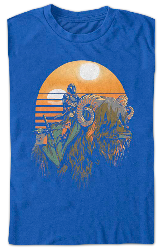 Mandalorian Bantha Riders Star Wars T-Shirt