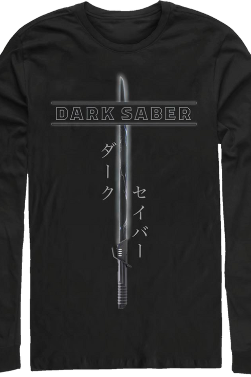Mandalorian Darksaber Star Wars Long Sleeve Shirtmain product image