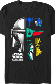 Mandalorian Icons Star Wars T-Shirt