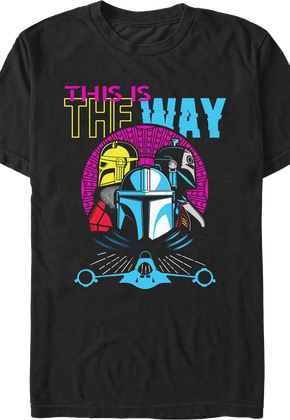 Mandalorian This Is The Way Hyperdrive Star Wars T-Shirt