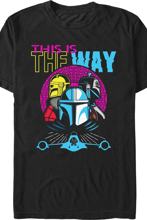 Mandalorian This Is The Way Hyperdrive Star Wars T-Shirt - main product image