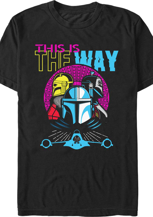 Mandalorian This Is The Way Hyperdrive Star Wars T-Shirt - main product image