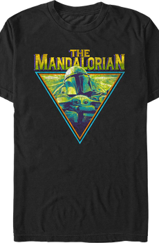 Mandalorian Vintage Triangle Star Wars T-Shirt