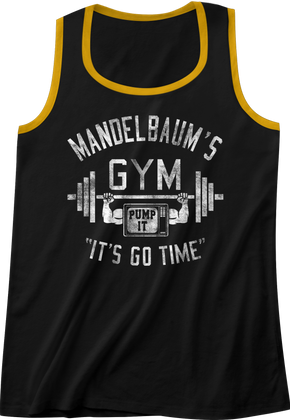 Mandelbaum's Gym Seinfeld Pipe Tank Top