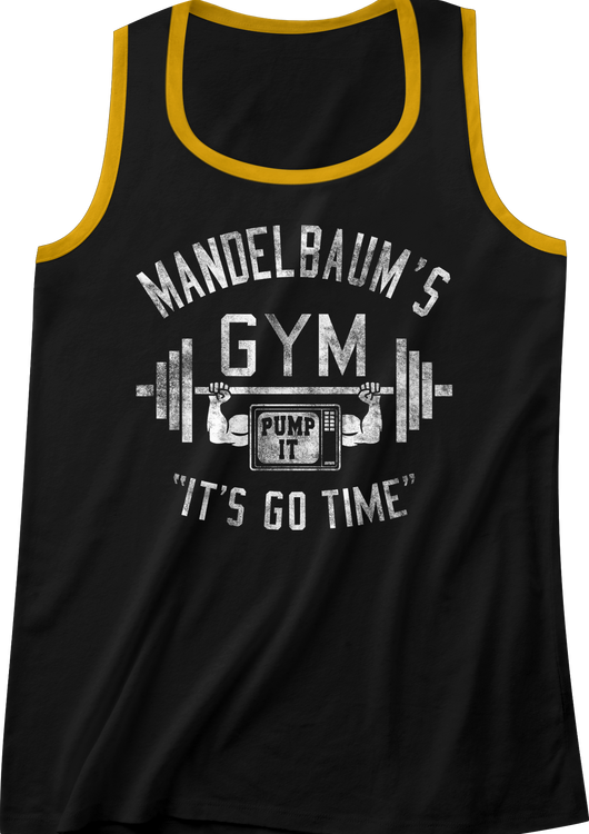 Mandelbaum's Gym Seinfeld Pipe Tank Top - main product image