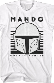 Mando Helmet The Mandalorian Star Wars T-Shirt