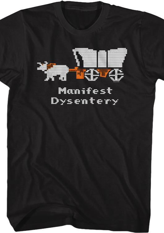 Manifest Dysentery Oregon Trail T-Shirt - main product image