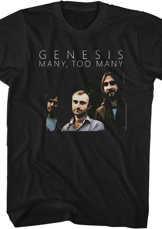 Many Too Many Genesis T-Shirt - main product image