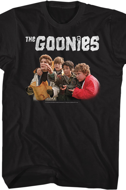 Map Goonies T-Shirtmain product image