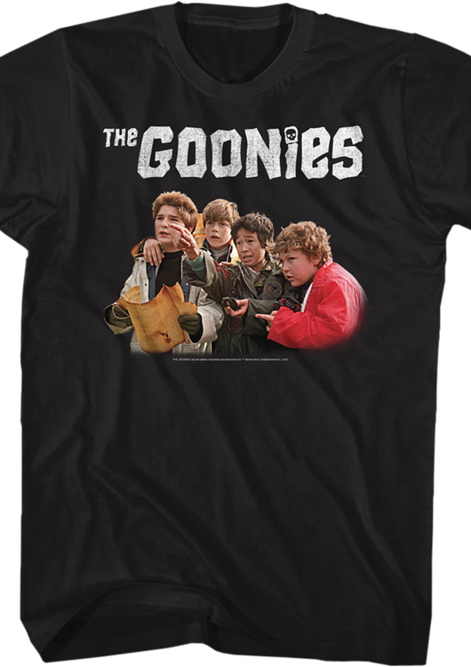 Map Goonies T-Shirt - main product image