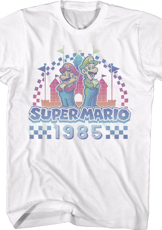 Mario And Luigi 1985 Super Mario Bros. T-Shirt - main product image