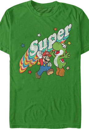 Mario and Yoshi Super Mario Bros. T-Shirt