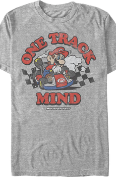 Mario Kart One Track Mind Super Mario Bros. T-Shirt
