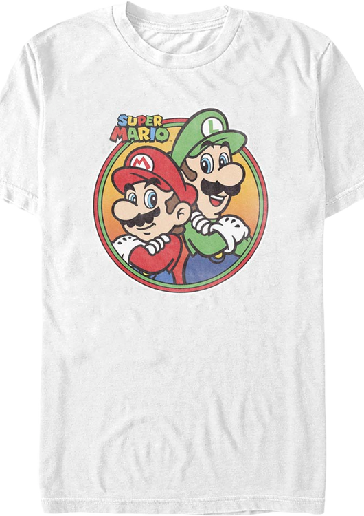 Mario & Luigi Super Mario Bros. Nintendo T-Shirt - main product image