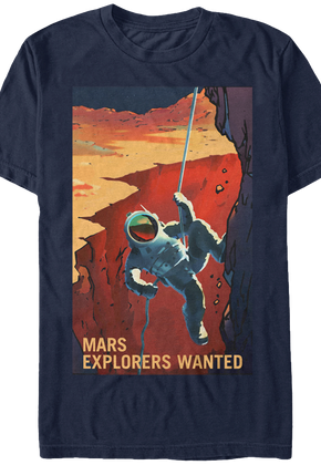 Mars Explorers NASA T-Shirt