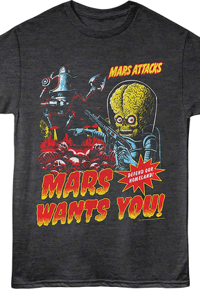 Mars Wants You Mars Attacks T-Shirt