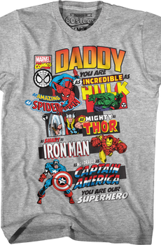 Marvel Comics Father's Day T-Shirt