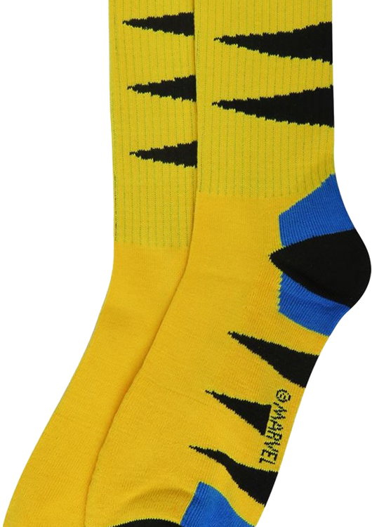 Marvel Comics Wolverine Athletic Socks - main product image