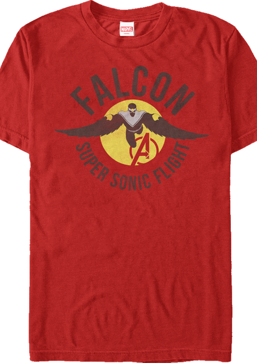 Super Sonic Flight Falcon T-Shirt - main product image