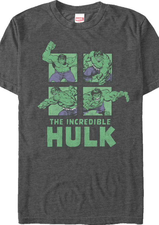 Marvel Incredible Hulk Collage T-Shirt - main product image