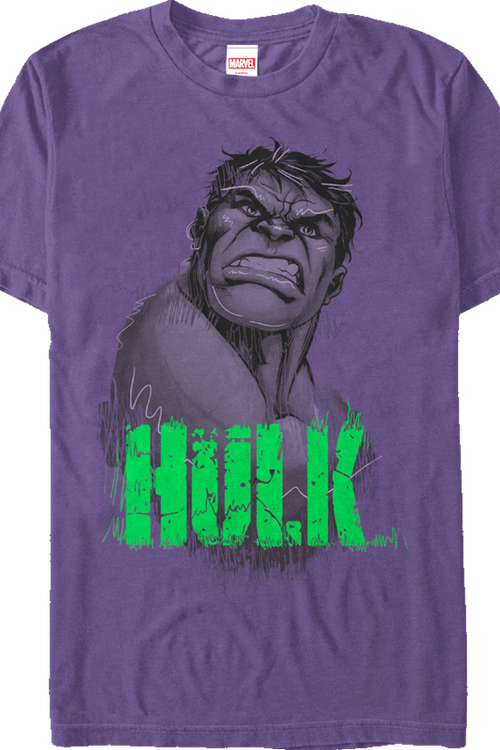 Marvel Incredible Hulk Sketch T-Shirtmain product image