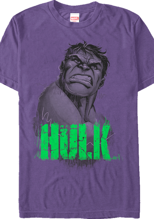 Marvel Incredible Hulk Sketch T-Shirt - main product image