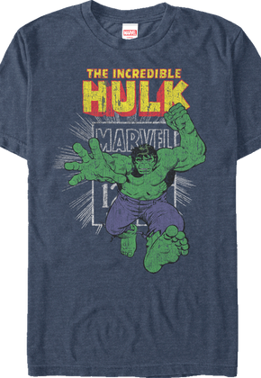 Marvel Stamp Incredible Hulk T-Shirt